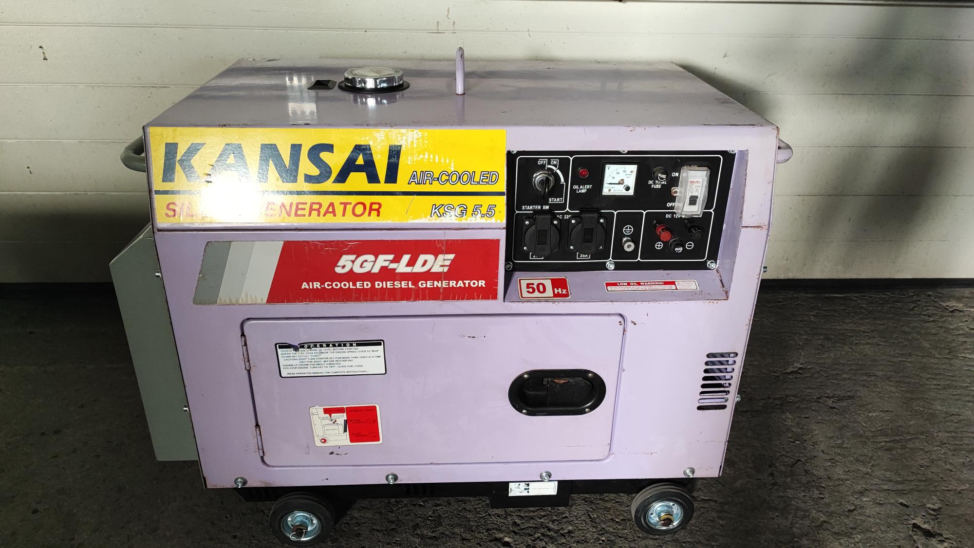 Agregat prądotwórczy diesel KANSAI